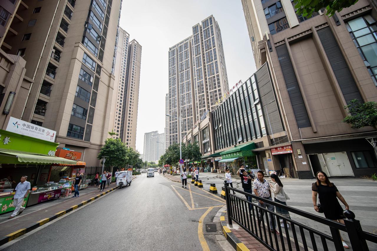 Pazhou Laiste International Aparthotel Canton Fair Complex Branch Exterior foto