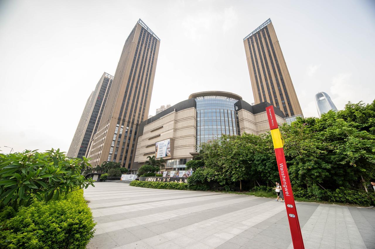 Pazhou Laiste International Aparthotel Canton Fair Complex Branch Exterior foto